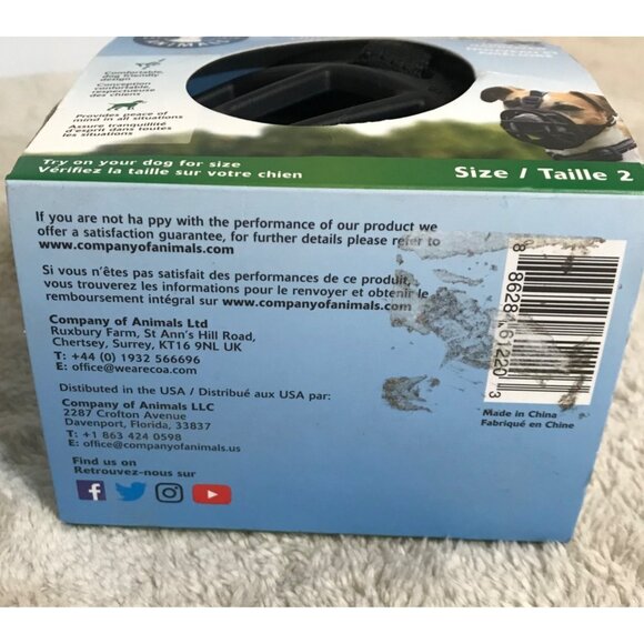 Baskerville Ultra Muzzle For Dogs Size 2 - Picture 7 of 7